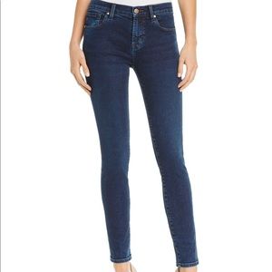 JBRAND skinny leg in after dark 811 mid rise